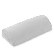 Trickonometry Half Moon Extra Firm Pillows - Versatile D Shaped Half Roll Cushion Support and Bolster Pillow - White