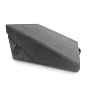 Trickonometry Bed Wedge Pillow- Adjustable 7-in-1 Memory Foam Body Positioner Cushion Pillow (Dark Grey)