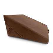 Trickonometry Bed Wedge Pillow- Adjustable 7-in-1 Memory Foam Body Positioner Cushion Pillow (Brown)