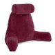 Trickonometry Large Reading Pillow with Arms - Prop Up Chair Cushion (Burgundy)