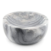 Shaving Bowl - Light Grey Marble