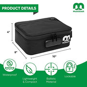 MustStash Smell Proof Stash Box with Locking Lid and Triple Layer Smell Blocking Protection