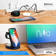 3-in-1 Wireless Charger Foldable - NiYo Universal Charging Station