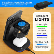 3-in-1 Wireless Charger Foldable - NiYo Universal Charging Station