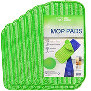 Reusable Mop Pads Compatible with Swiffer Wet Jet, 12-inch Refills for Microfiber Mop